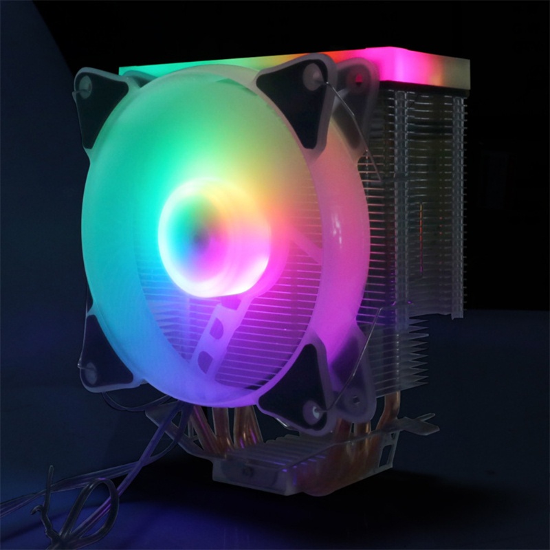 Bt CPU Radiator Sangat Tenang Untuk Case Fan 4pipa Panas Silent PC Cooling Pendingin 12V-