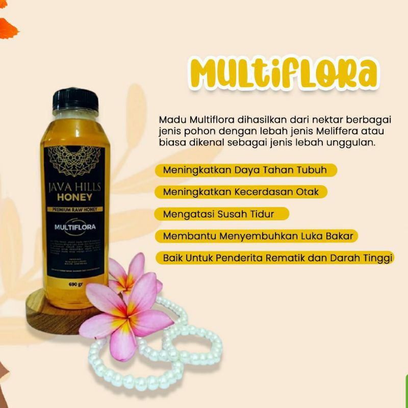 

Madu Multifora (Java Hills Honey) 1400gr