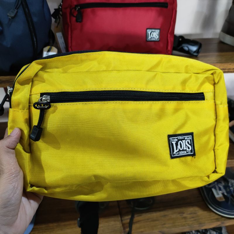 TAS PINGGANG PRIA - LOIS JEANS (FREE GIFT)