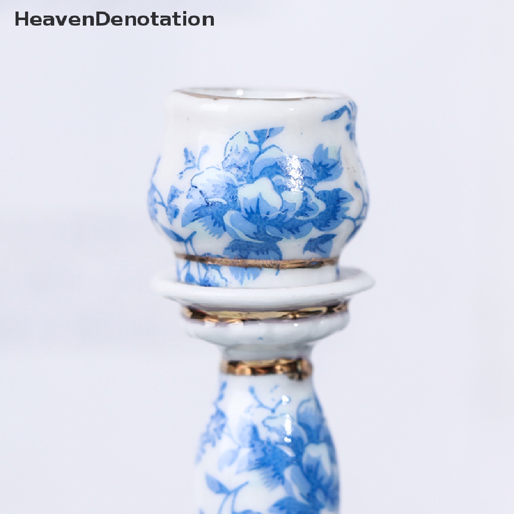 [HeavenDenotation] Dollhouse Miniature 1:12 DIY Garden Rome ceramics Flower Pot Exterior Decoration