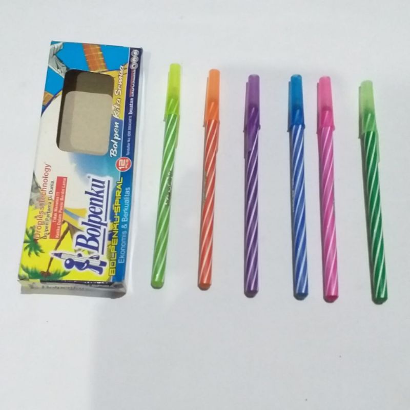 

Pulpen termurah meriah Bolpenku ulir harga perbiji dan lusin promo