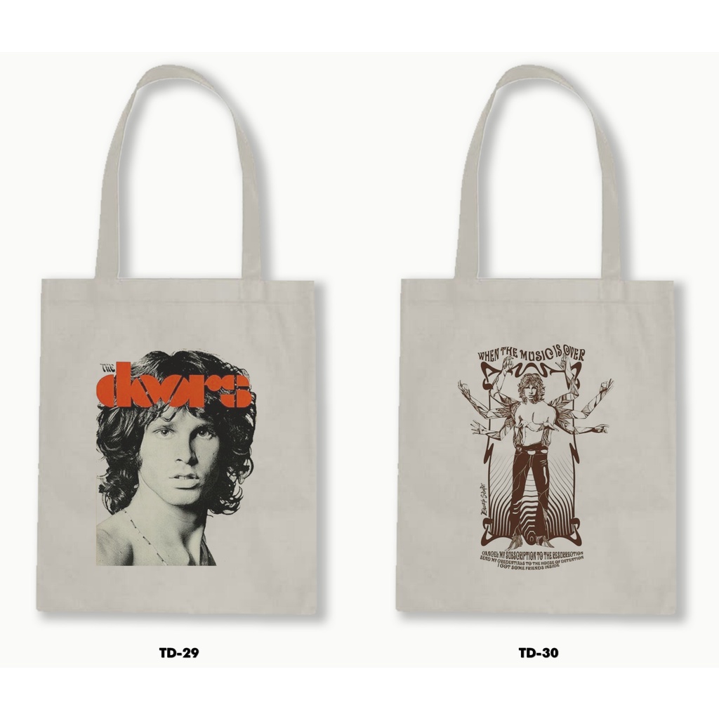 TOTE BAG BLACU - THE DOORS 02