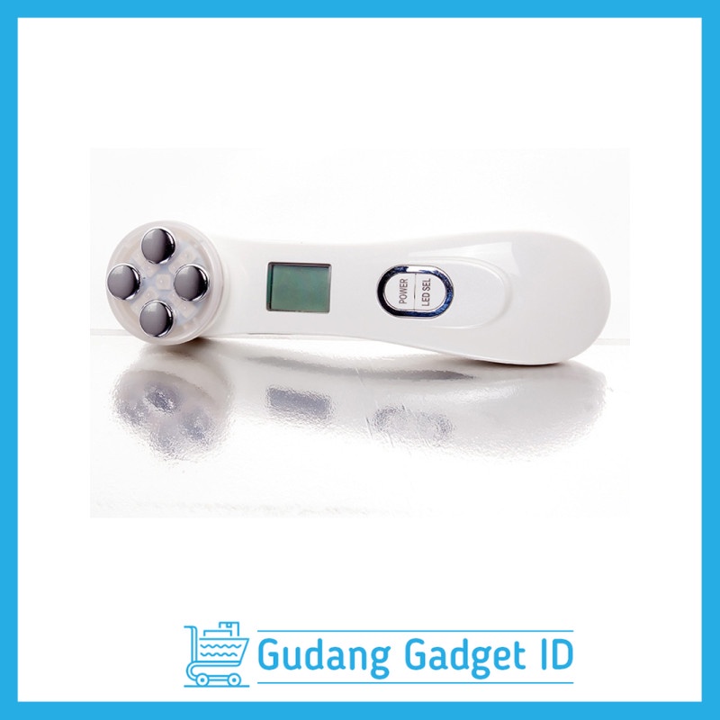 Setrika Wajah UV RF Ion Alat Perawatan Wajah EMS Photon Ckeyin - 9902 - White - LZD8WAGH-4