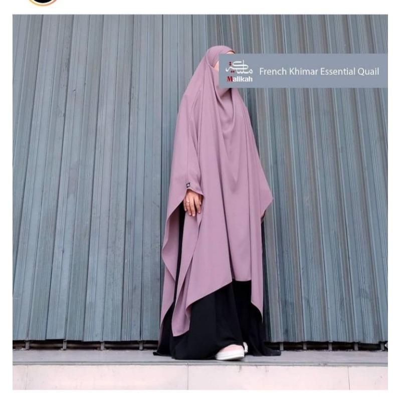 French Khimar Abaya Malikah