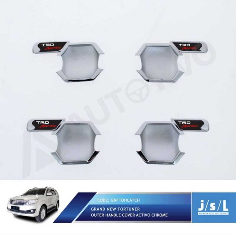 outer mangkok grand new Fortuner activo chrome jsl