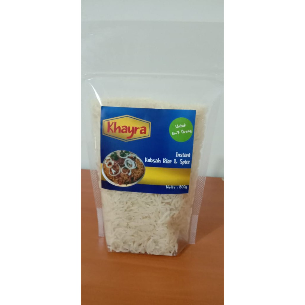 

KHAYRA KABSAH (Beras Basmati plus bumbu kering)/500 g