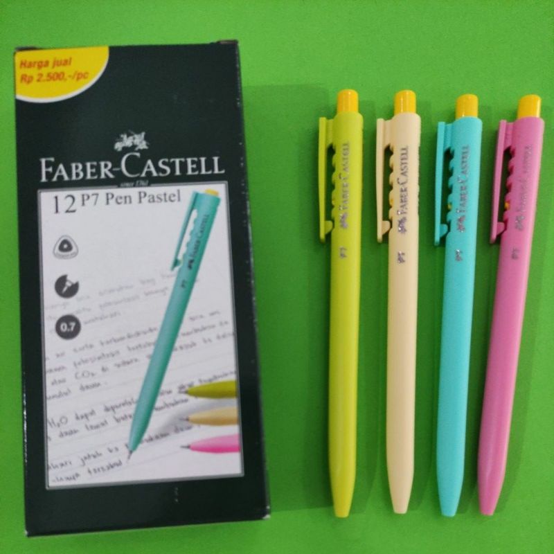 

PROMO....!!! Bolpoint Pulpen Faber Castell P7