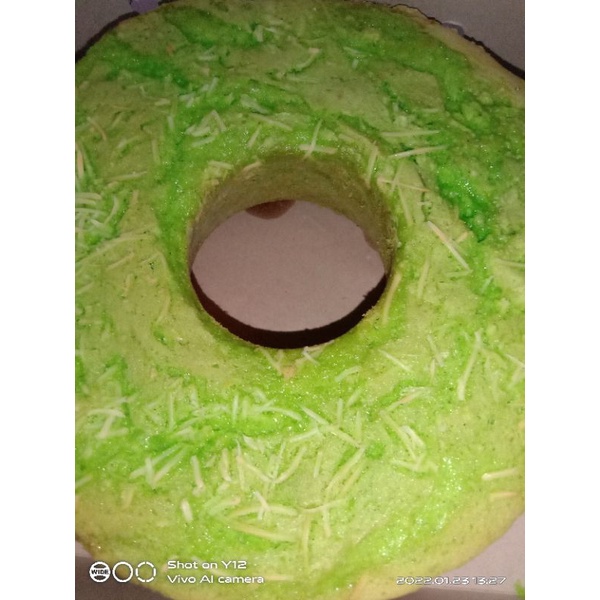 

bolu pandan keju panggang