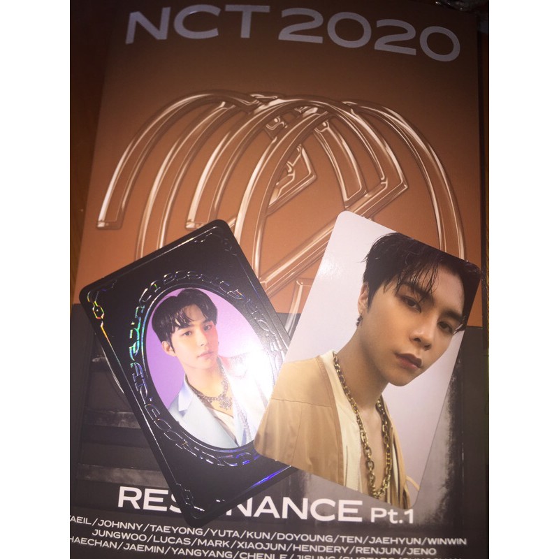 NCT2020 Resonance Pt1 Future Ver. Pc Jungwoo and Johnny
