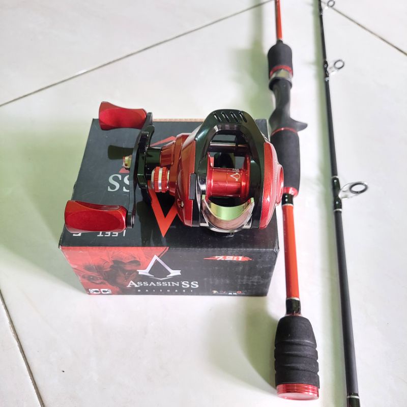PANCING CASTING SET JORAN + REEL BC MEWAH/ALAT CASTING SEPASANG