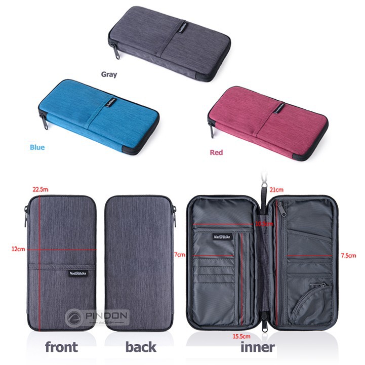 Dompet Travel Naturehike NH17C001-B