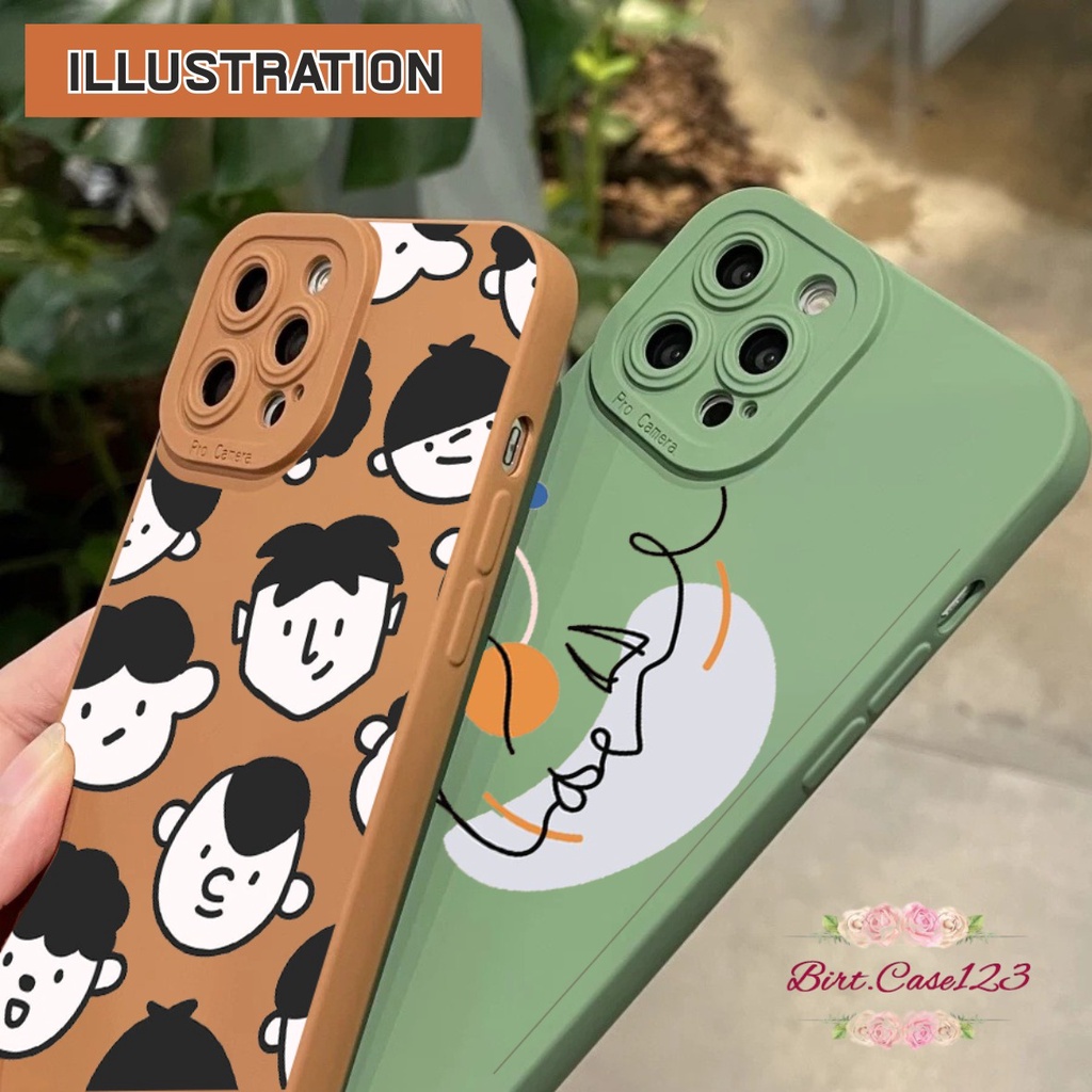 SOFTCASE PROCAMERA CUSTOM ILLUSTRATION OPPO VIVO SAMSUNG REALME XIAOMI IPHONE INFINIX FOR ALL TYPE BC6344