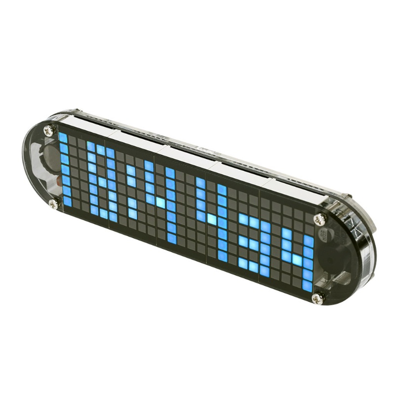 Btsg DS3231 Jam Alarm Digital LED Dot Matrix Multifungsi DIY Untuk Hadiah