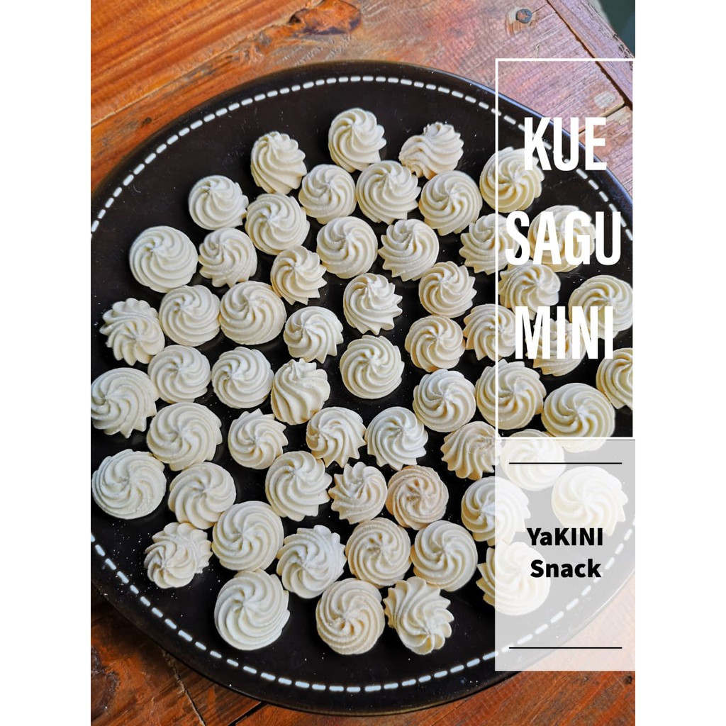 

Kue Sagu Mini Susu Keju Lumer Semprit 200 gram