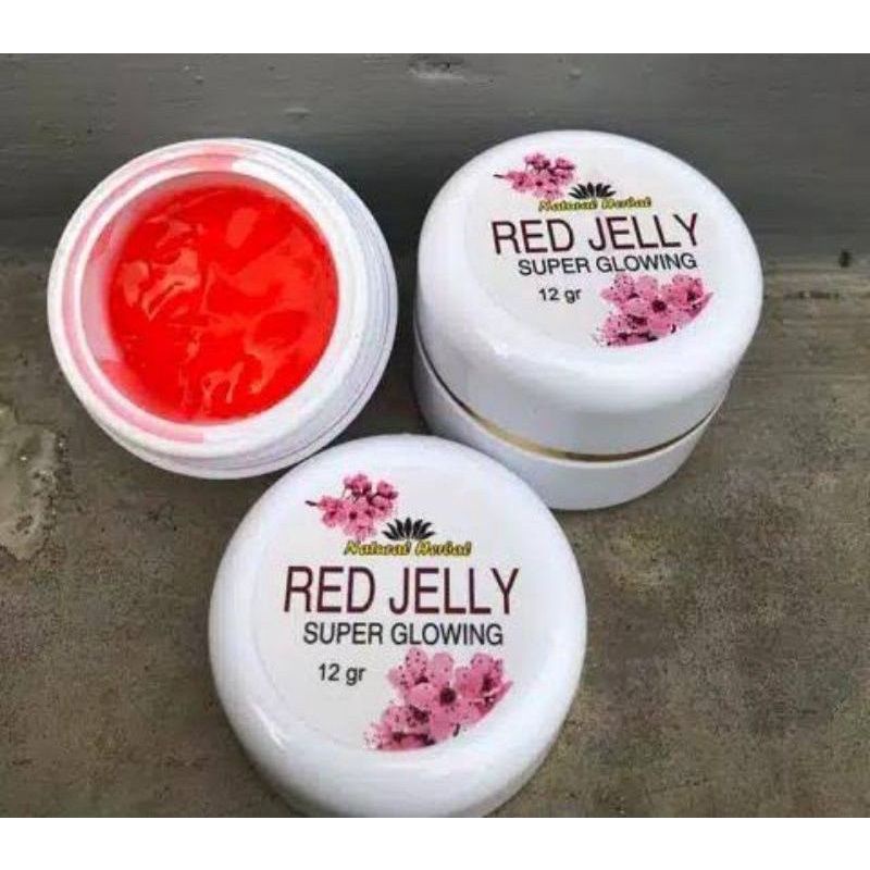 RED JELLY SUPER GLOWING ORIGINAL