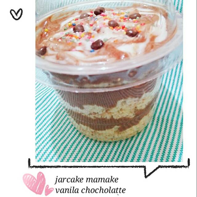 

Jarcake mamake varian vanila chocholatte