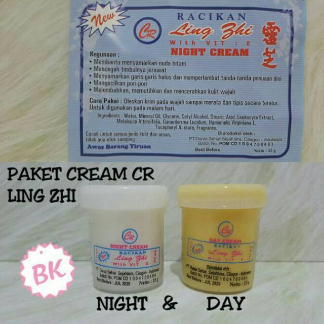 

CREAM LING ZHI - LING ZHI Day Night