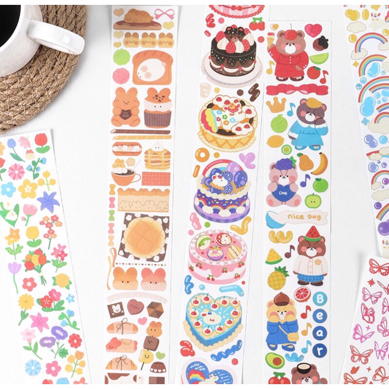 

[TKOEN73] Stiker drco dairy planner aesthetic