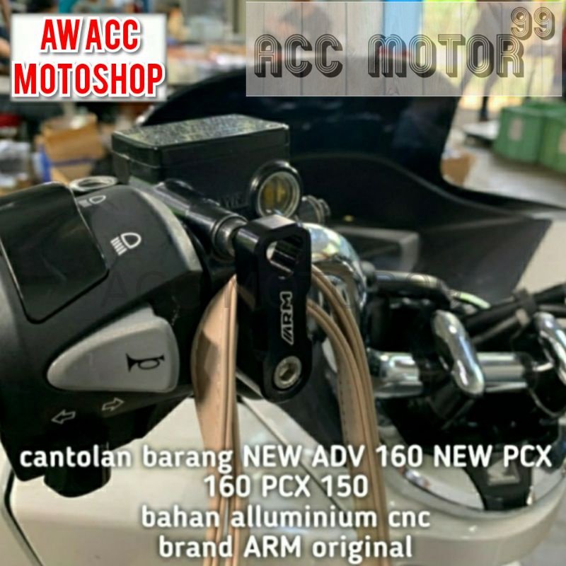 Gantungan barang ARM honda ADV PCX 150/160