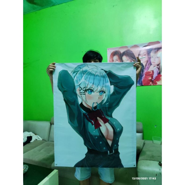 Poster anime Tantei wa Mou Shindeiru Siesta, panjang 1 meter