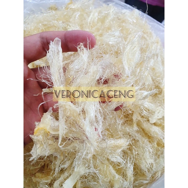 

Hisit Kering Super 100GM Kasar Bahan Sup Sirip Ikan Hiu Kualitas Grade A