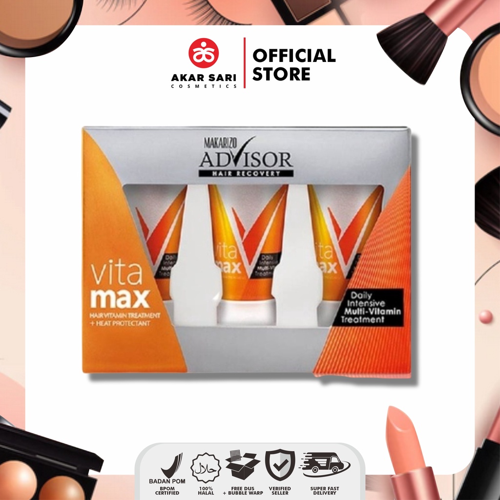 MAKARIZO ADVISOR HAIR RECOVERY VITAMAX - Vitamin Rambut 8 ml