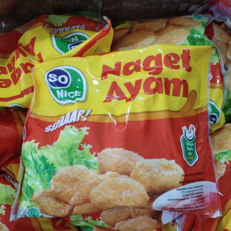 

sonice nuget ayam 500gr