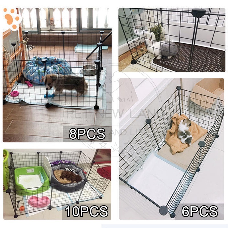 Kandang Kucing Anjing Pet Cage Pagar Besi DIY