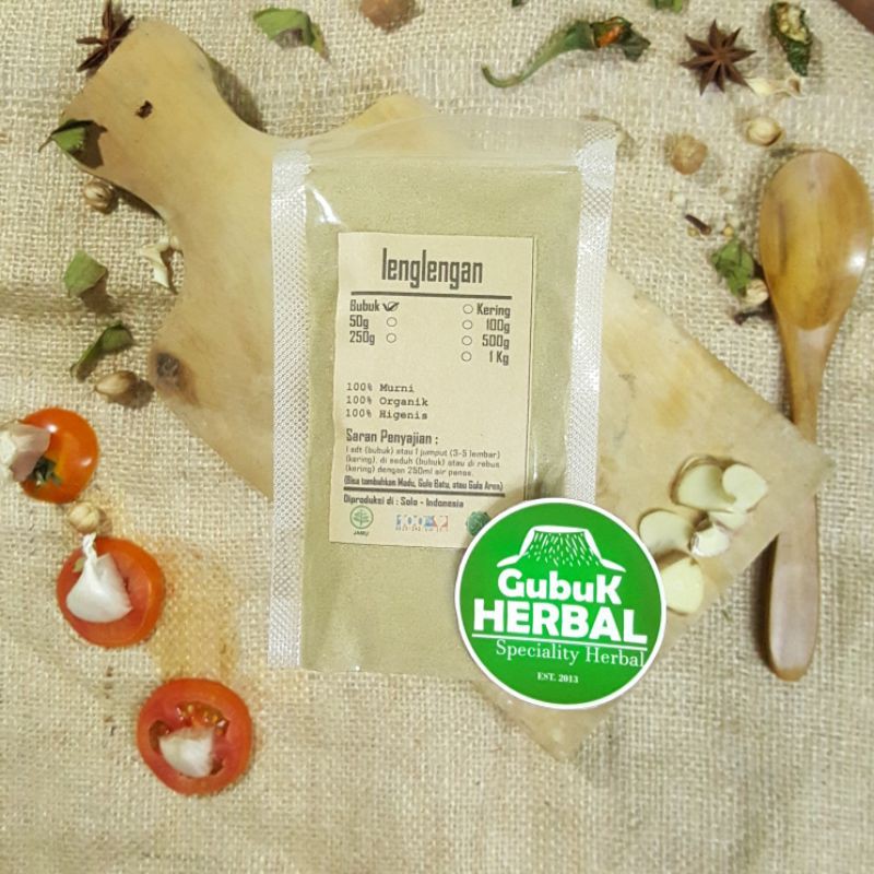 

LENGLENGAN BUBUK 1KG - Leucas Lavandulifolia - BUBUK HALUS - MURNI TANPA CAMPURAN