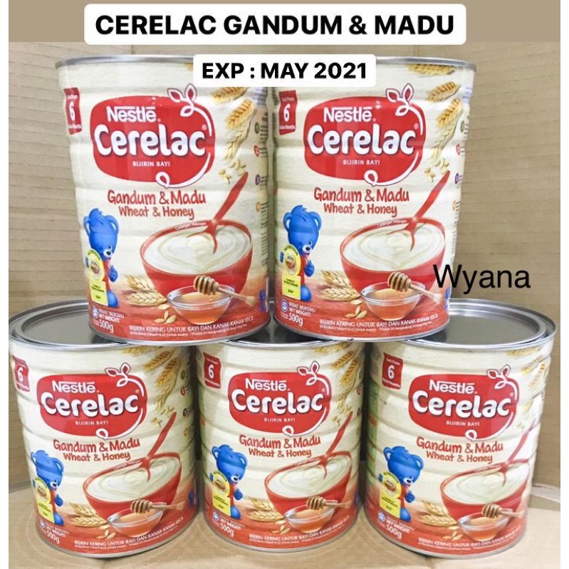 Nestle Cerelac 500 gr Gandum dan Madu