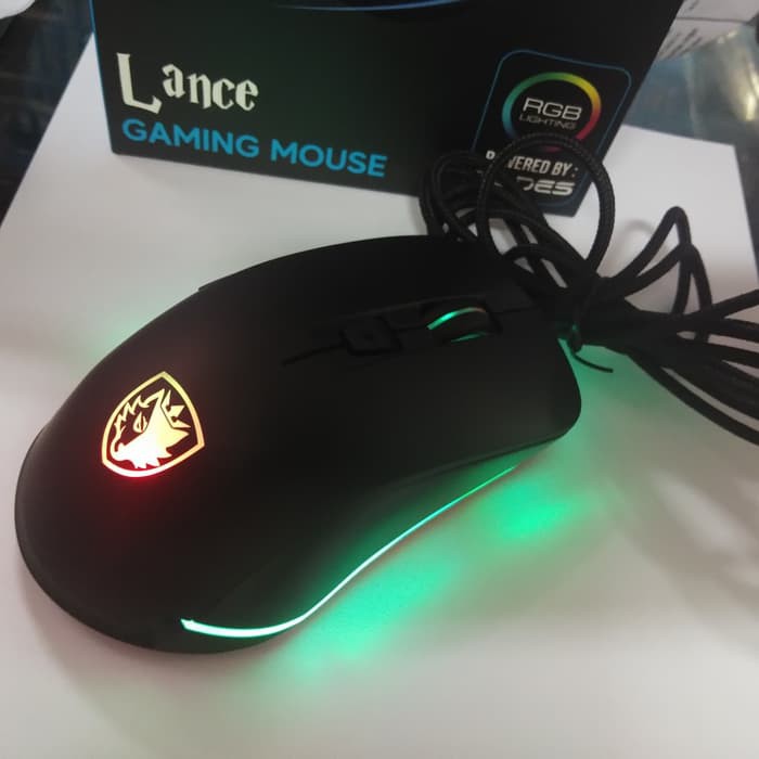 Sades Lance Gaming Mouse Gold Plated Usb