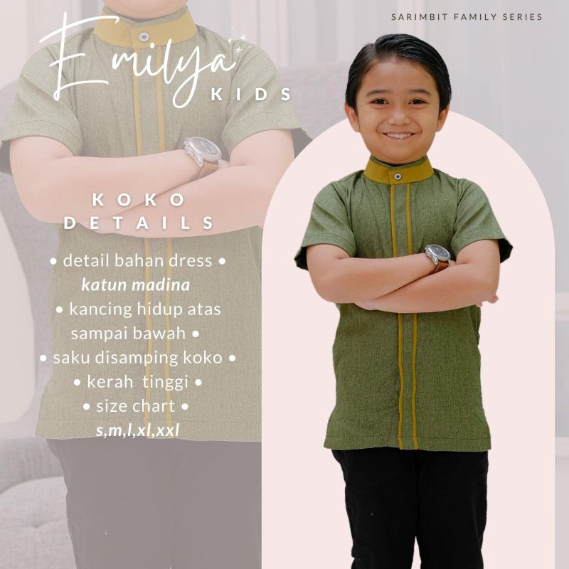 KOKO ANAK MURAH || SARIMBIT LEBARAN || SERAGAM KELUARGA || GERAI MIKA