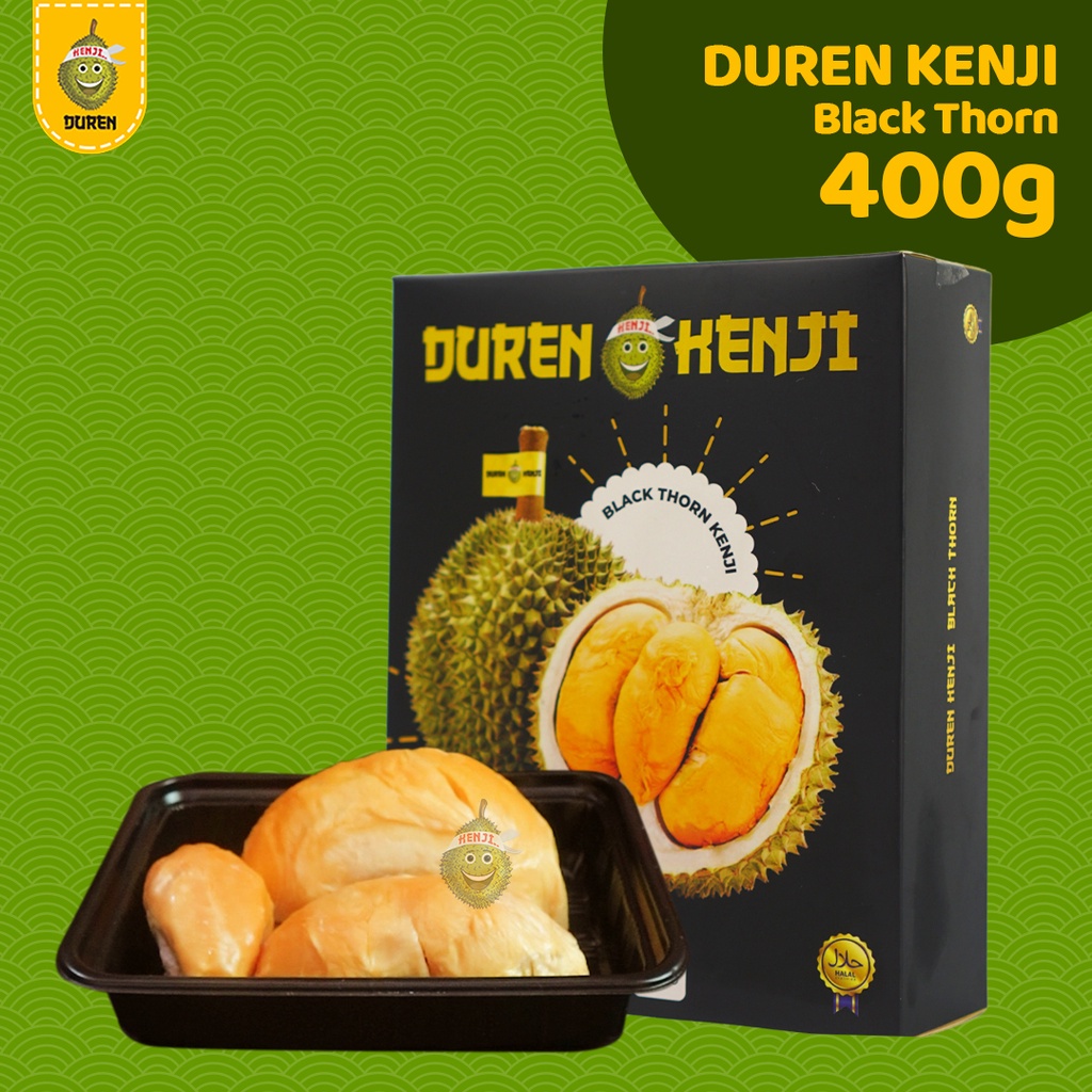 

Kenji Duren Black Thorn 400gr | Duren Kupas Frozen Duren Kenji Hasbuna Fresh Mart