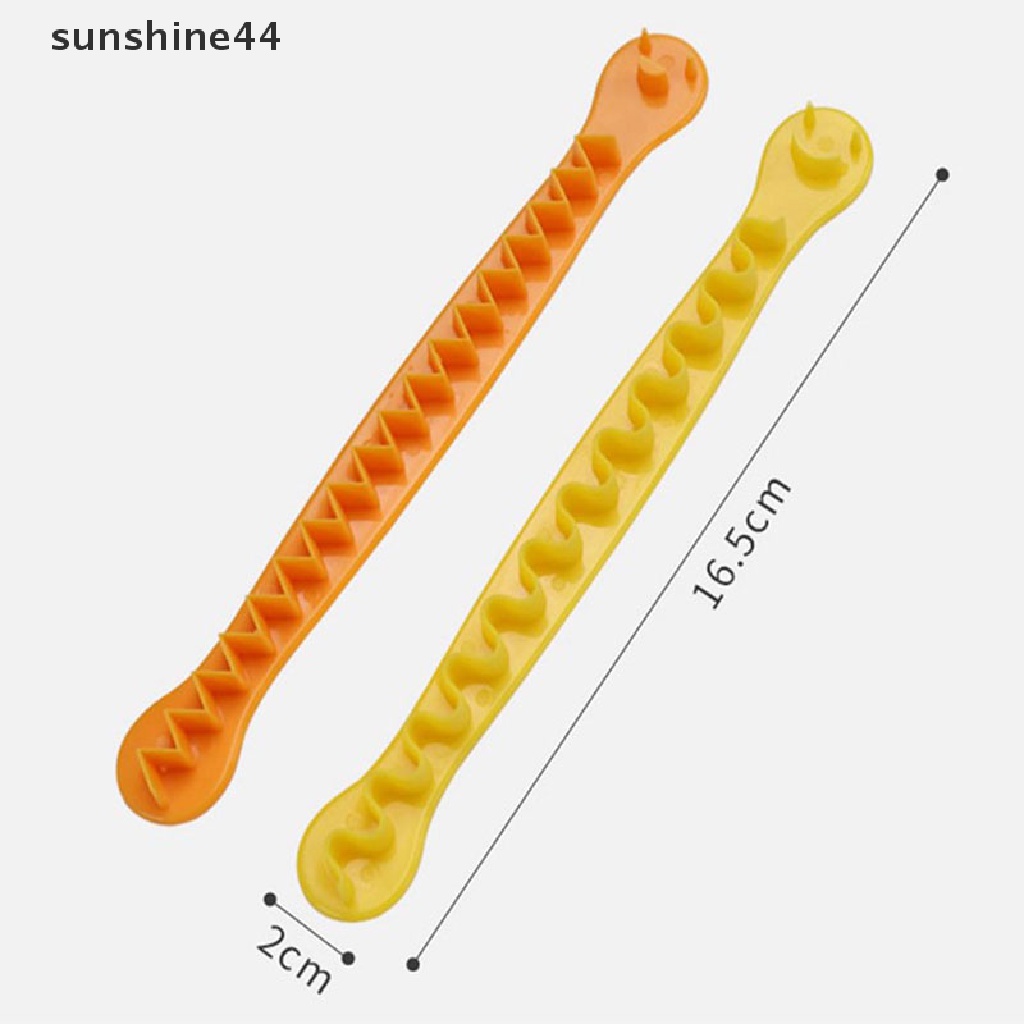 Sunshine 2Pcs / Set Alat Pemotong Telur Rebus Kreatif