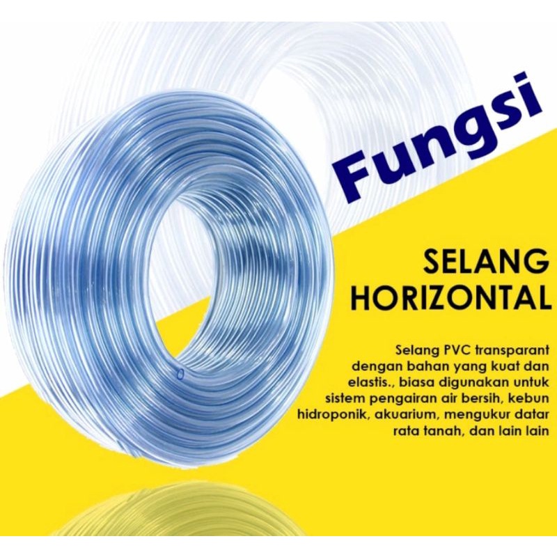 SELANG AIR 1/4 INCHI | SELANG TIMBANG | SELANG WATERPASS TUKANG PER METER