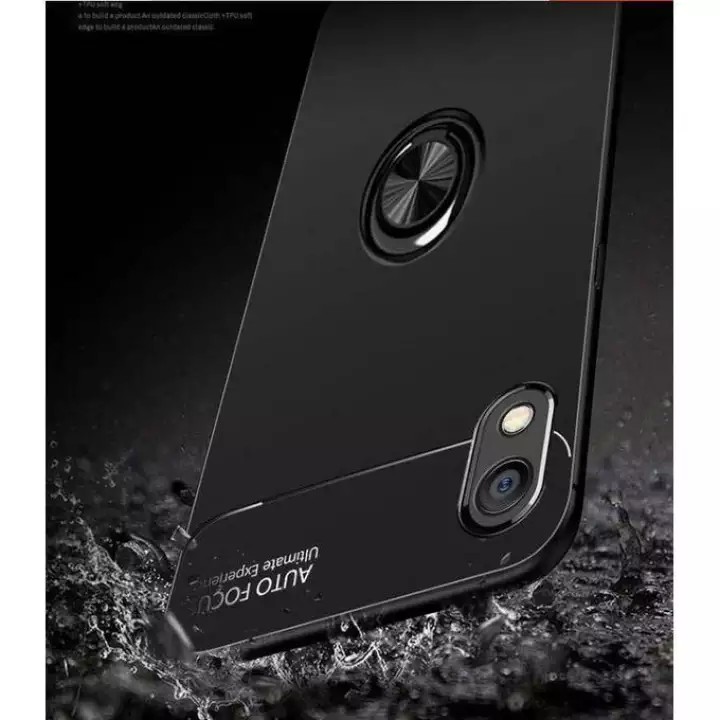 H8 Case Vivo Y91 Softcase Autofocus Magnetic Ring