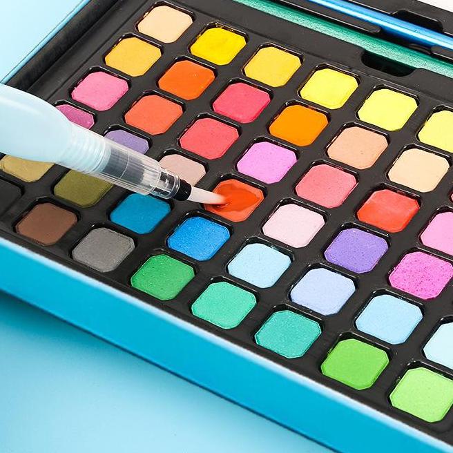 

limited STOCK!Olla 36/48/56Water Color Set - Alat Cat Air Set (Termasuk Kuas dan Kertas Gambaran) - WC3|SQ9