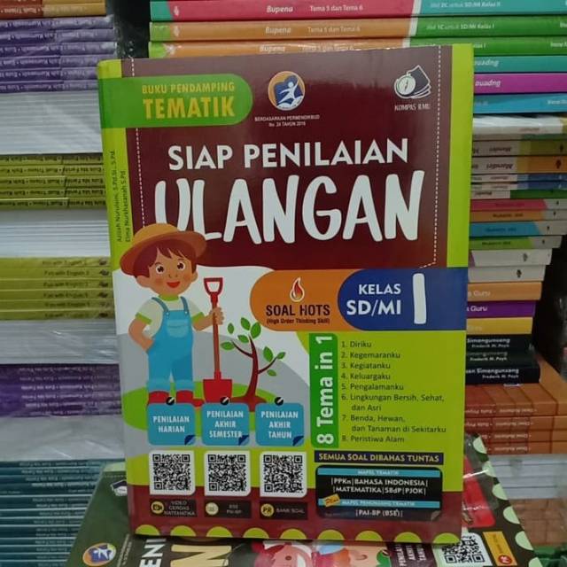 Buku Pendamping Tematik Siap Penilaian Ulangan Kelas 1