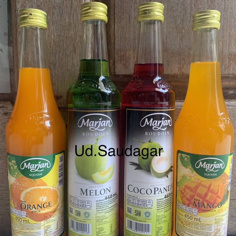 

Sirup Marjan Boudoin Melon Cocopandan | Squash Mango Orange 460ml