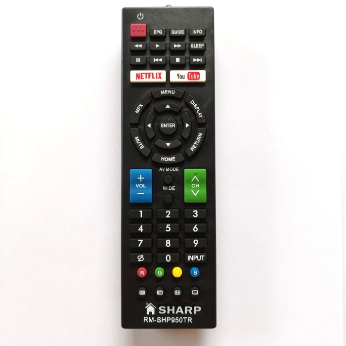 Remot Remote Smart Tv Sharp Aquos Android Gb234Wjsa Original Quality #98