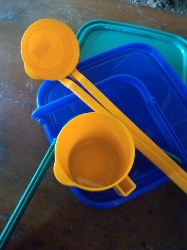 Aquarium Es Kelapa 15 Liter Green Leaf 0166 / Toples Es Buah + Gayung