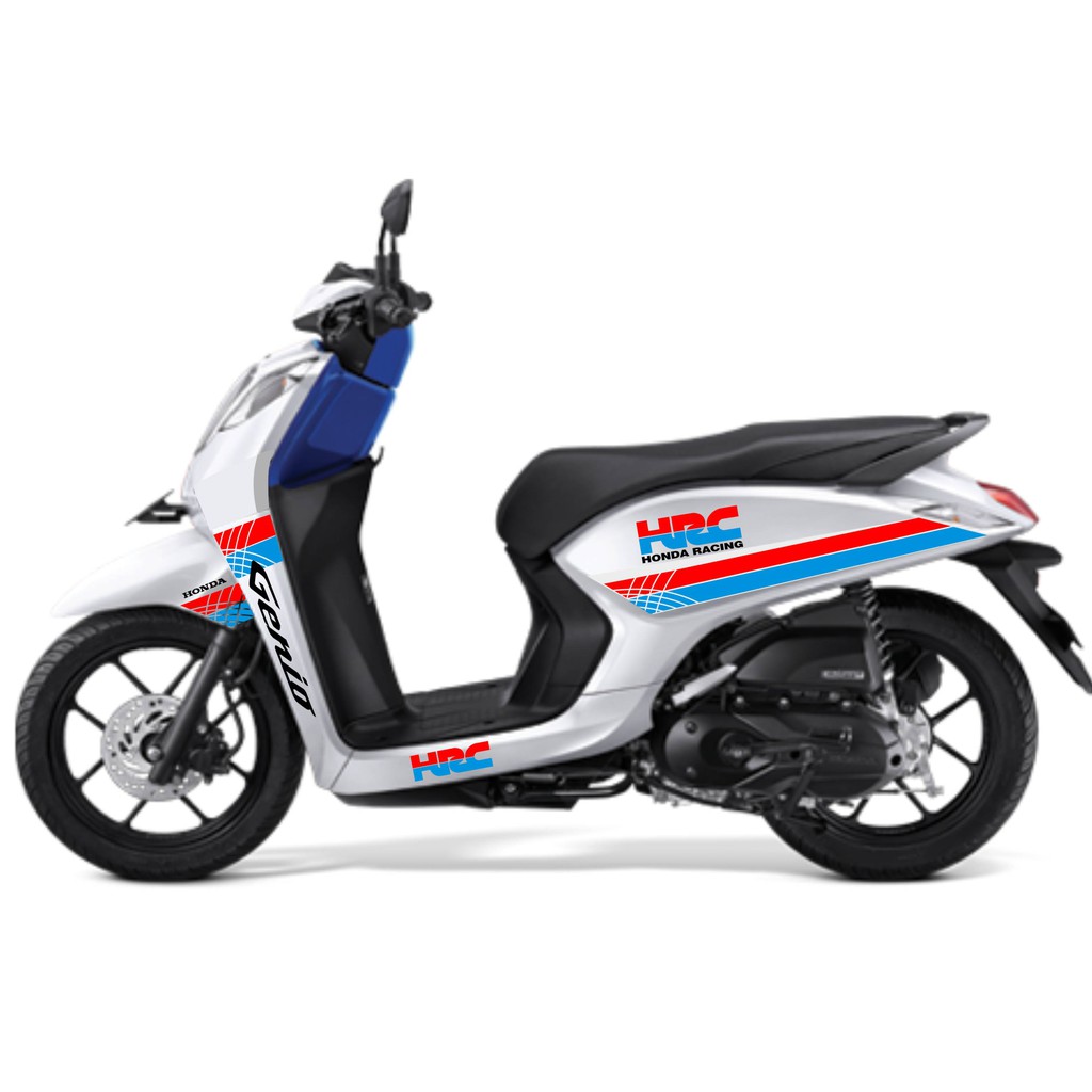 Jual CUTTING STICKER HONDA GENIO DESAIN MINIMALIS ELEGANT CUSTOM HRC Indonesia Shopee Indonesia