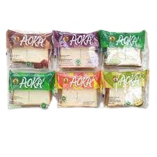 ROTI PANGGANG AOKA ANEKA RASA SELAI COKELAT | SUSU VANILA | STRAWBERRY | BLUEBERRY | KEJU | DURIAN NETTO 65 GR-STRAWBERY