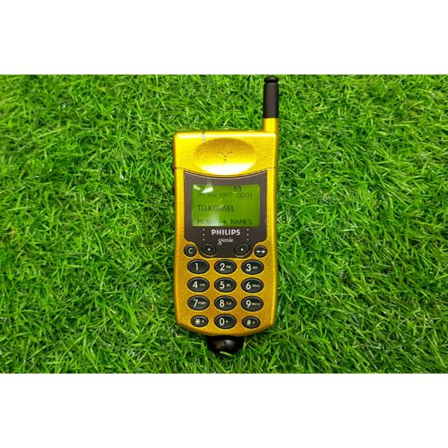HP Jadul Philips Genie Antena Gold Normal Collector Item Not Xenium Fusio
