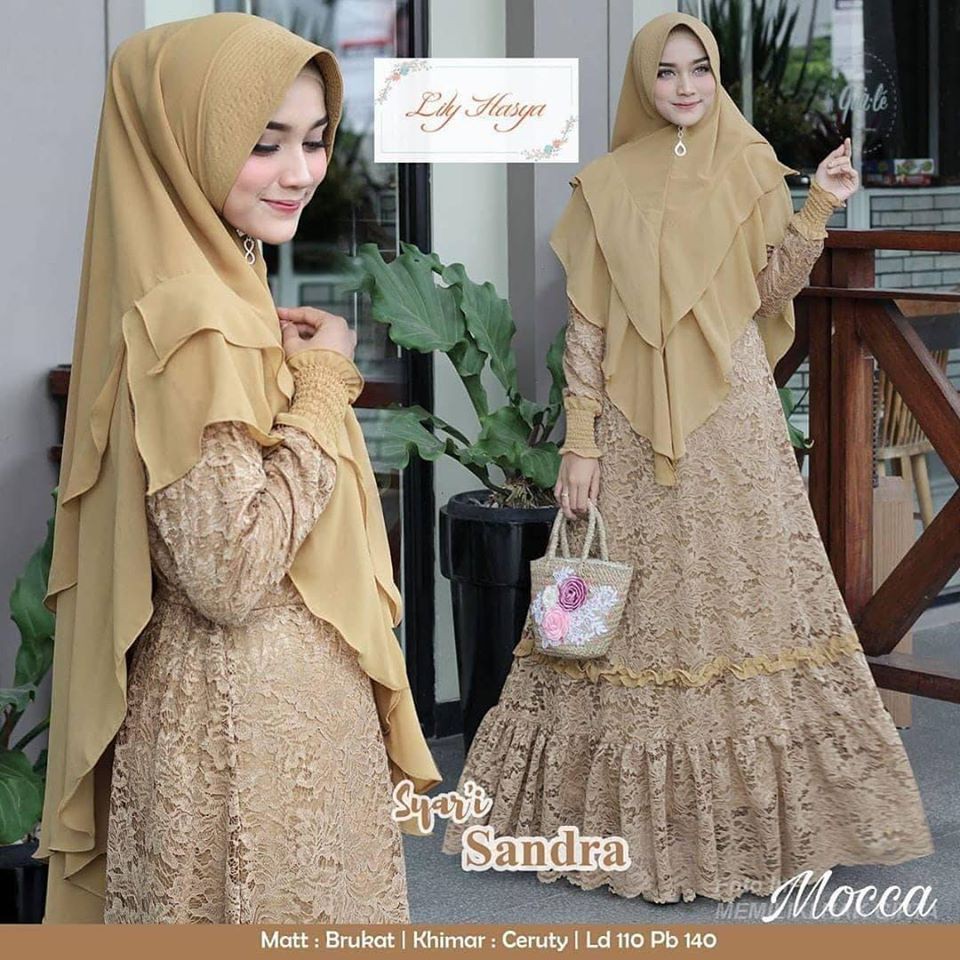SANDRA SYARI / GAMIS MUSLIM BCB-MOCCA