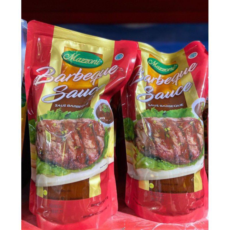 

MAZZONI SAUS BARBEQUE 1000GR