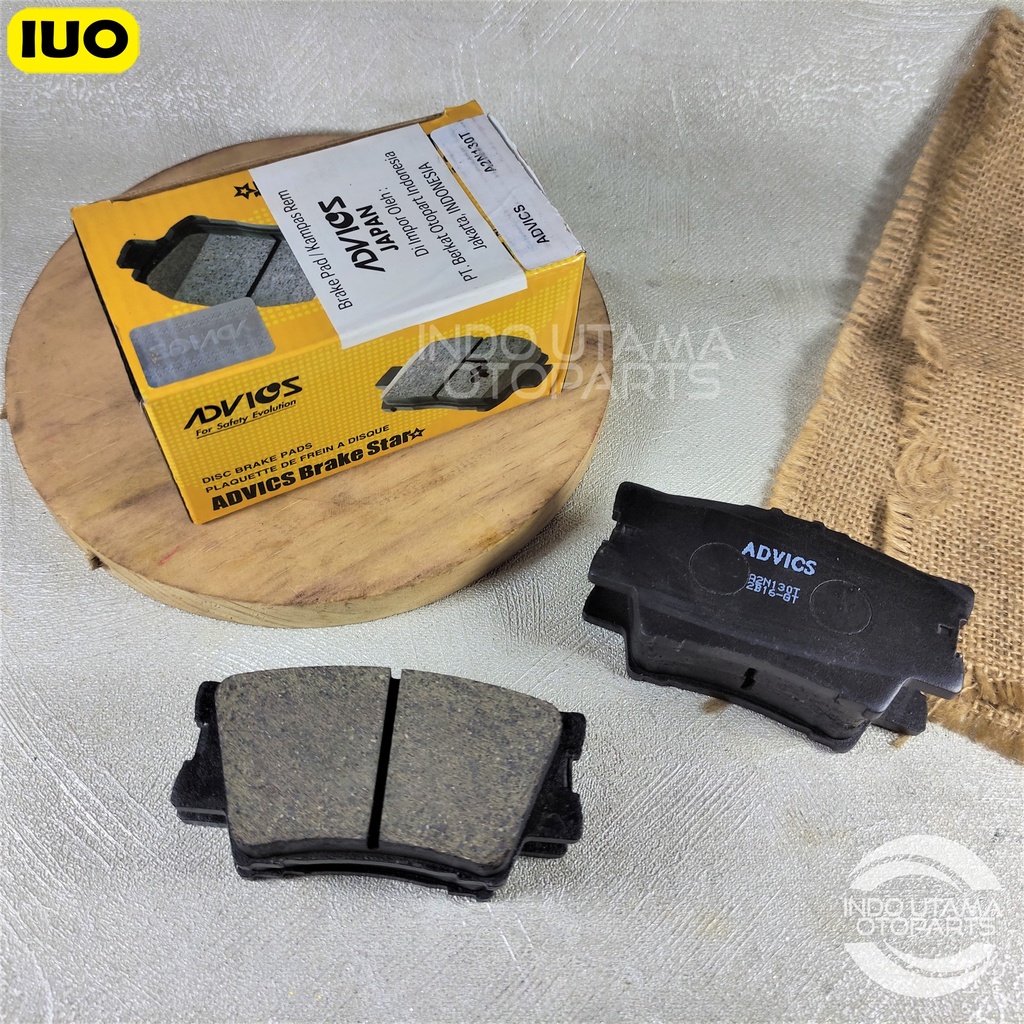 Brake Pad AISIN All New Camry Kampas Rem ADVICS A2N130T - ORIGINAL