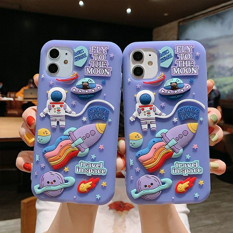 iphone astronot soft case