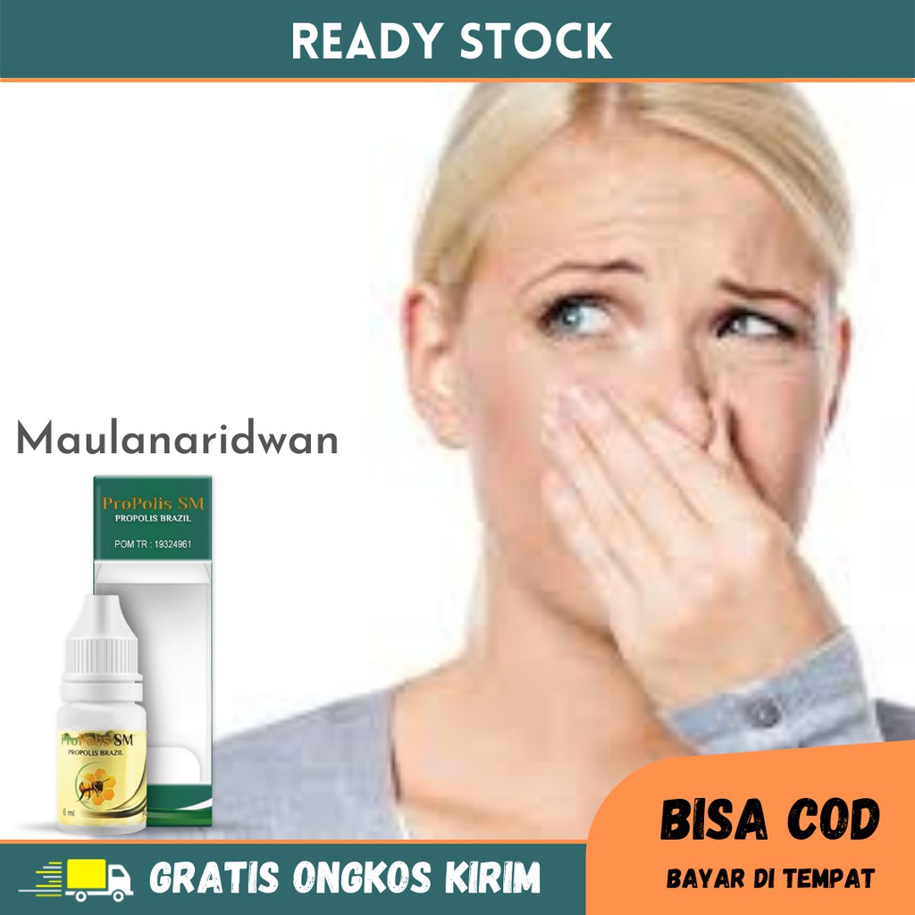 Obat Hidung Bau Busuk, Ingus Bau, Hidung Tersumbat, Obat Hidung Mampet Walatra Propolis SM