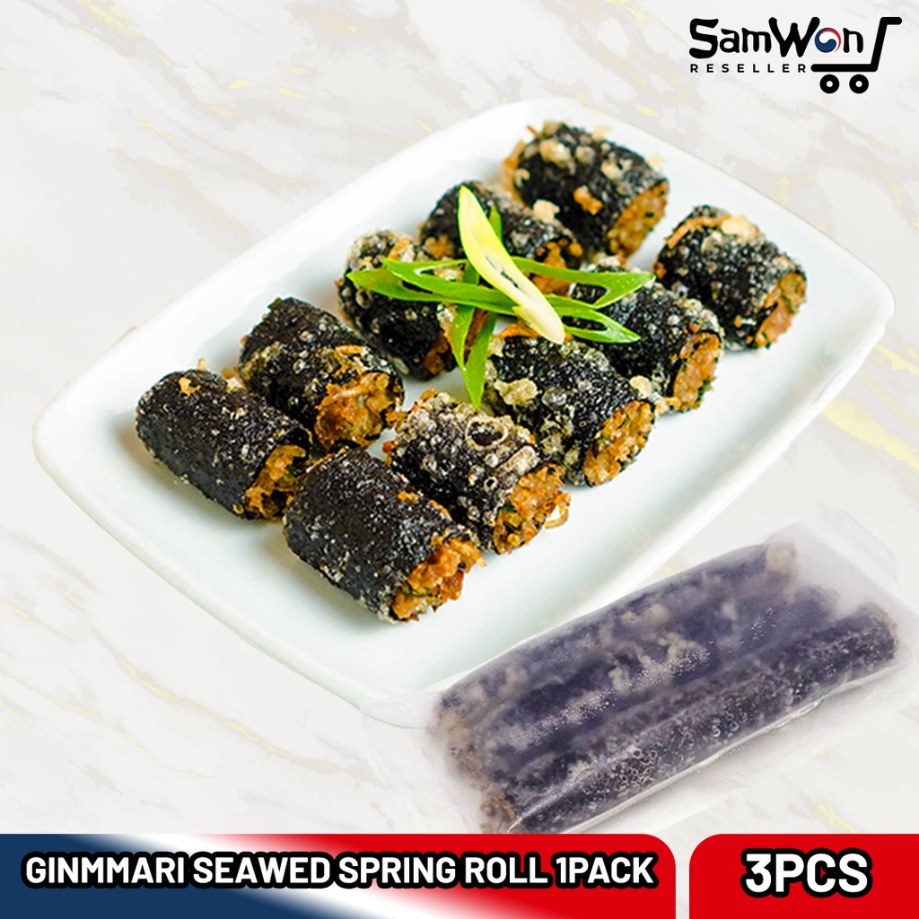 

Ginmari Spring Roll Korean Snack Rumput Laut Korea Gimmari